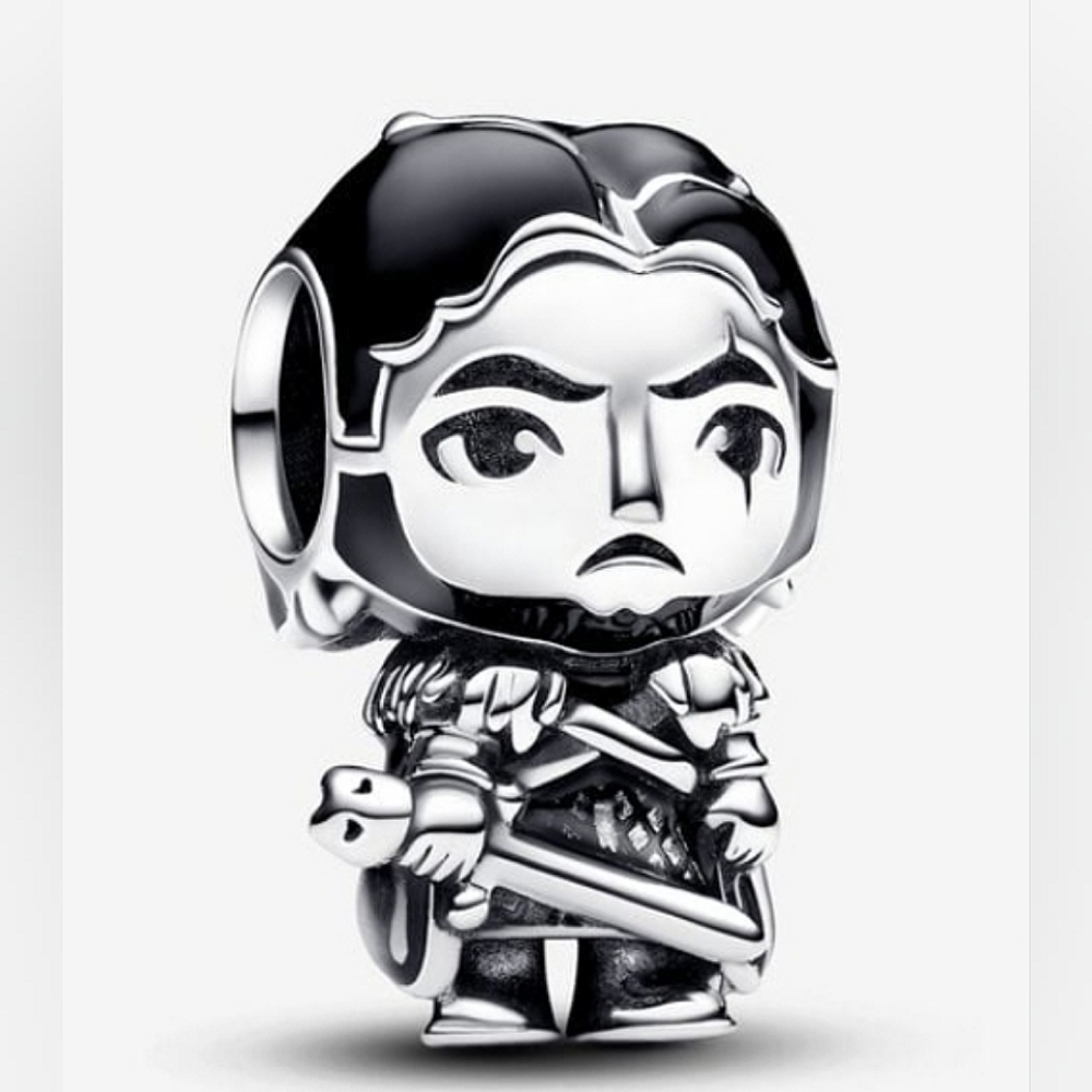 Authentic NEW Pandora Game of Thrones Jon Snow Charm